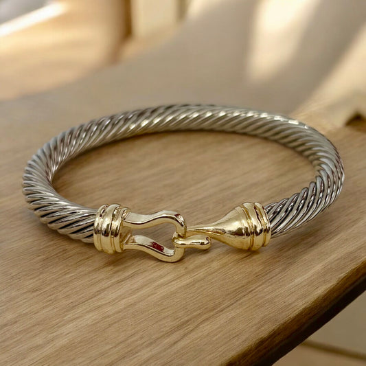 Cable Bangle.