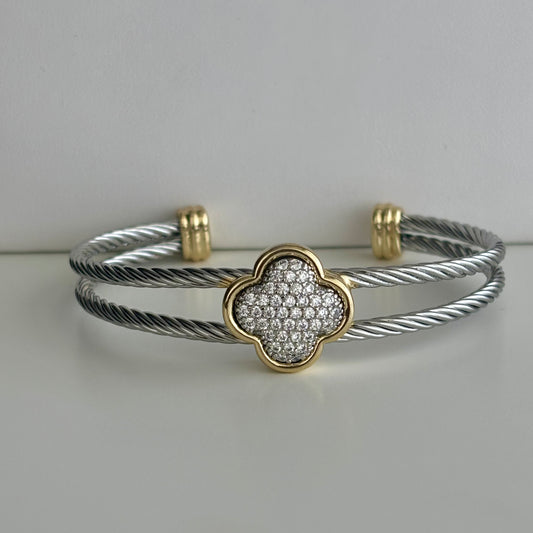 Clover Luxe Bangle.