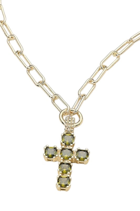 Cross Necklace.