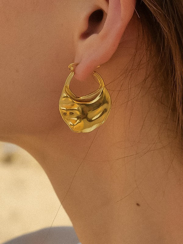 Classic Hoop Earring.